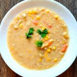 vegan one pot healthy red lentil coconut soup